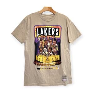 MITCHELL & NESS | M | NBA Los Angeles Lakers The Lake Show Hardwood Classics Tee